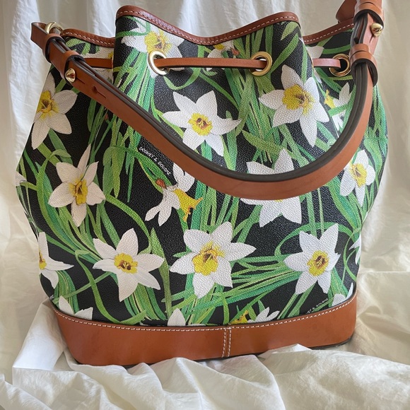 Dooney & Bourke Bags Dooney And Burke Daffodil Bucket Bag Poshmark